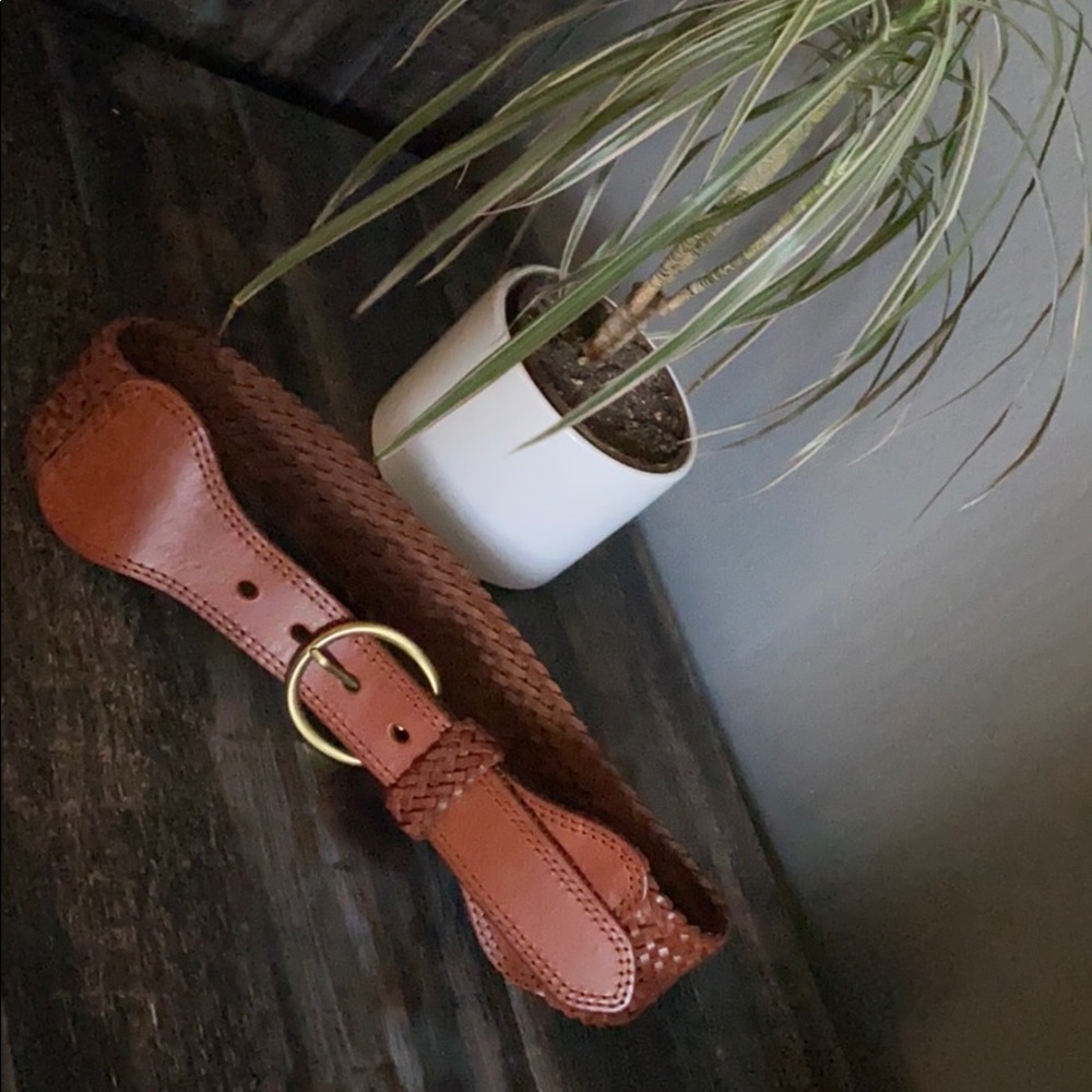 Braided Wide Belt